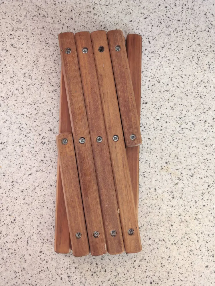 Original rimu, trivet bottom